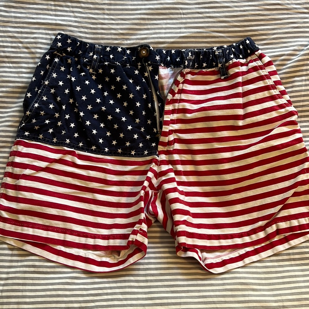 Chubbies ‘Merica’s American Flag 5.5in Inseam Shorts